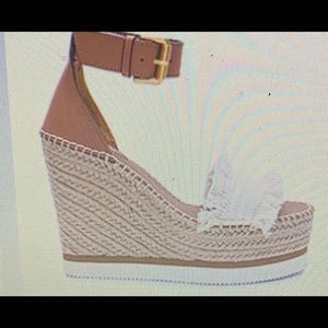 See by Chloe wedge like new